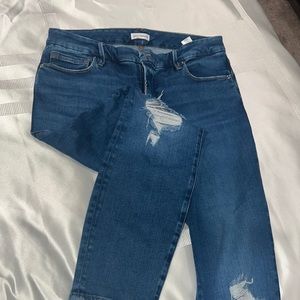 Good American high waist skinny jeans